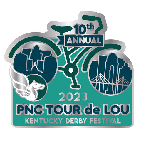 2023 Tour De Lou Metal Pin