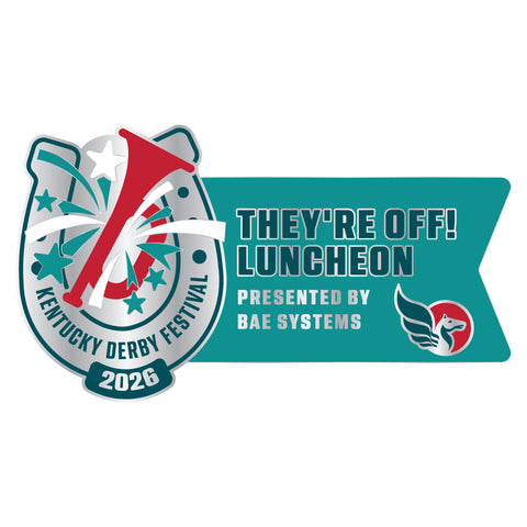 2026 They're Off Luncheon Metal Pin
