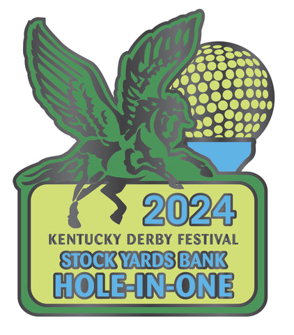 2024 Hole In One Metal Pin