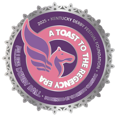 2025 Fillies Derby Ball Metal Pin