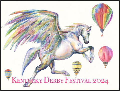 2024 Limited Edition Kentucky Derby Festival Poster