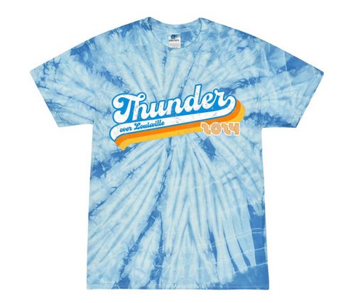 Thunder Tie Dye Retro - Blue