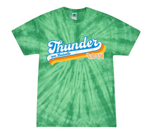 Thunder Tie Dye Retro - Green