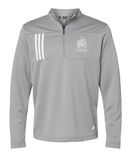 Adidas - Men's 3-Stripes Double Knit Quarter-Zip Pullover