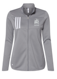 Adidas - Women's 3-Stripes Double Knit Full-Zip