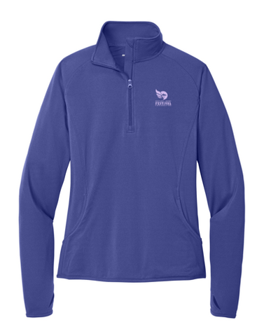 Women's Sport-Wick Stretch 1/4 Zip Pullover