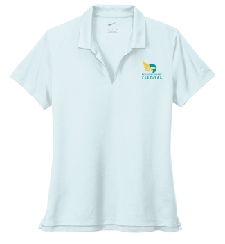 Nike Ladies Polo Staff-Blue Tint