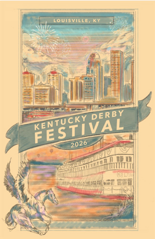 2026 Kentucky Derby Festival Official Poster