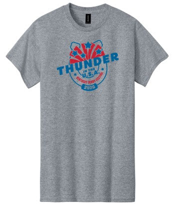 2026 Thunder Tee- Heather Gray