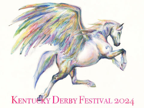 2024 Kentucky Derby Festival Official Poster