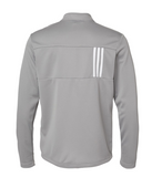 Adidas - Men's 3-Stripes Double Knit Quarter-Zip Pullover