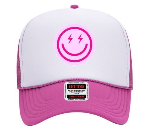 Electric Smile Trucker Cap