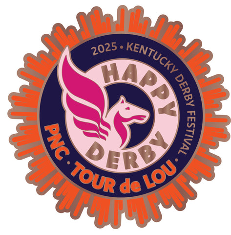 2025 Tour de Lou Metal Pin