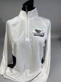 Adidas Ladies Lightweight 1/4 Zip Pullover