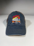 Thunder Over Louisville Snap Back Truckers Cap-American Flag