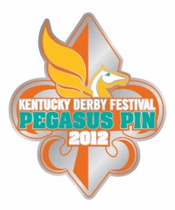 2012 Pegasus Pin - Theme Image/5 pins/5 colors to choose from on Translucent Plastic