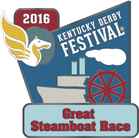 2016 Great Steamboat Race Pin