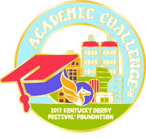 2017 KDF Academic Challenge Event Pin