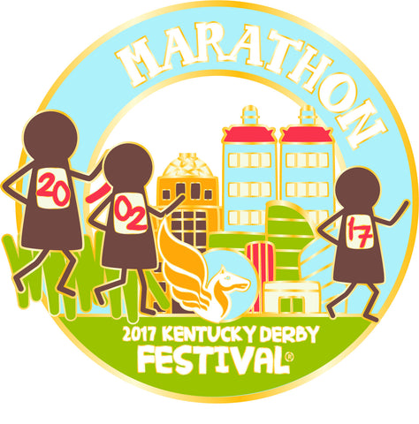 2017 KDF Marathon Event Pin