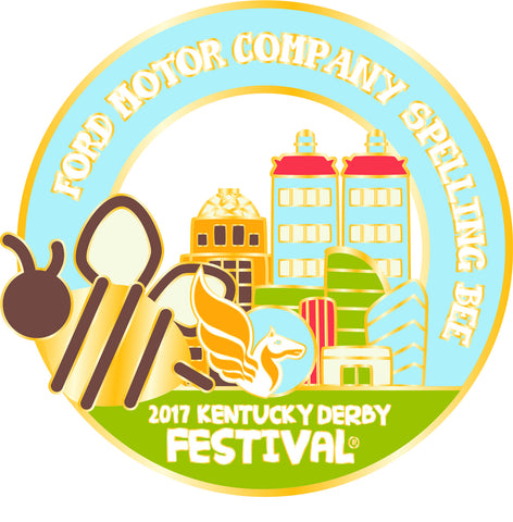 2017 KDF Spelling Bee Event Pin