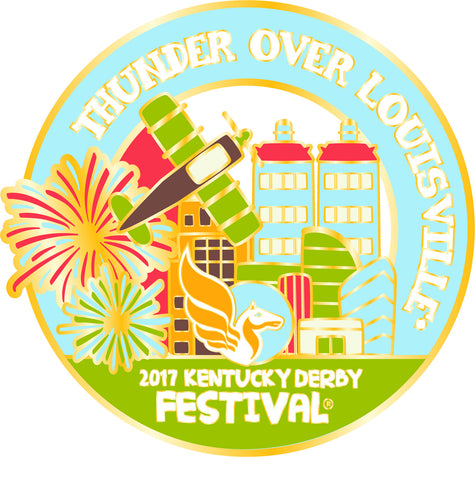 2017 KDF Thunder Over Louisville Event Pin