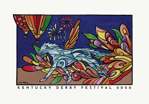 2020 Kentucky Derby Festival Limited Edition Poster