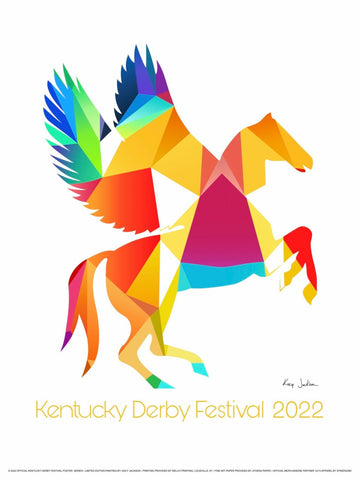 2022 Limited Edition Kentucky Derby Festival Poster