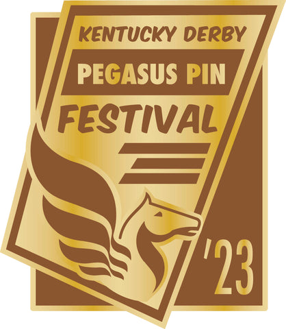 2023 Limited Edition Gold Plated Pegasus Pin