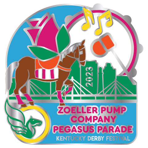 2023 Pegasus Parade Metal Pin