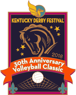 2018 Metal Volleyball Classic Pin
