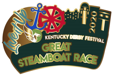 2020 Great Steamboat Race Metal Pin