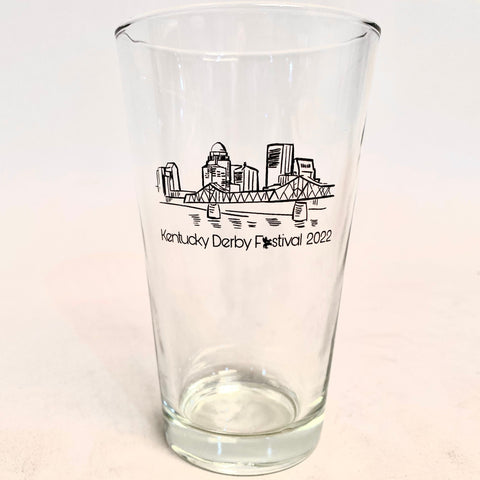 2022 Kentucky Derby Festival Pint Glass