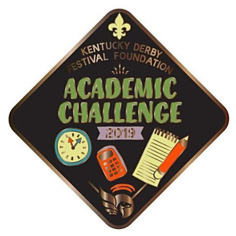 2019 Academic Challenge Metal Event Pin
