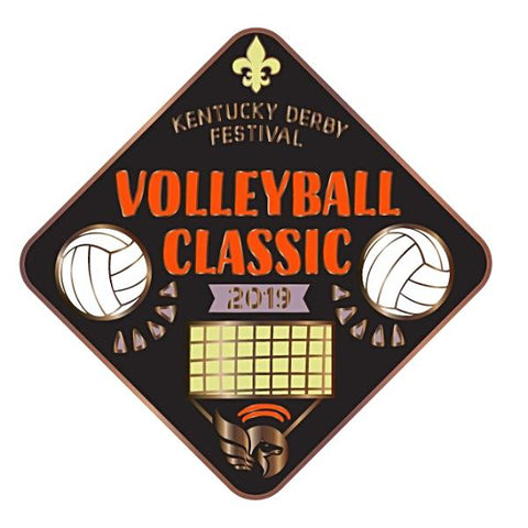 2019 Volleyball Classic Metal Event Pin
