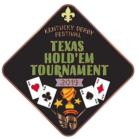 2019 Texas Hold'Em Metal Event Pin