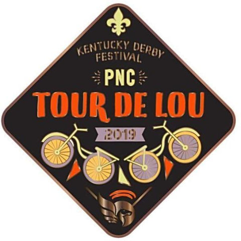 2019 Tour de Lou Metal Event Pin