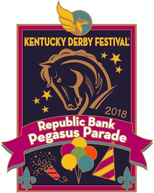 2018 Metal Pegasus Parade Pin
