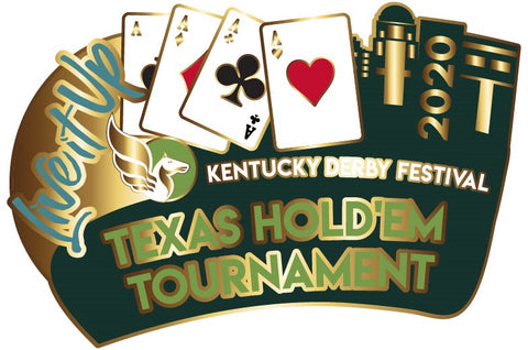 2020 Texas Hold'Em Tournament Metal Pin