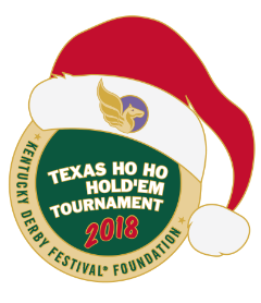 2018 Metal Texas Ho Ho Hold'Em Tournament Pin