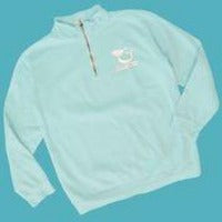 Unisex Comfort Color 1/4 Zip Ring Spun Sweatshirt